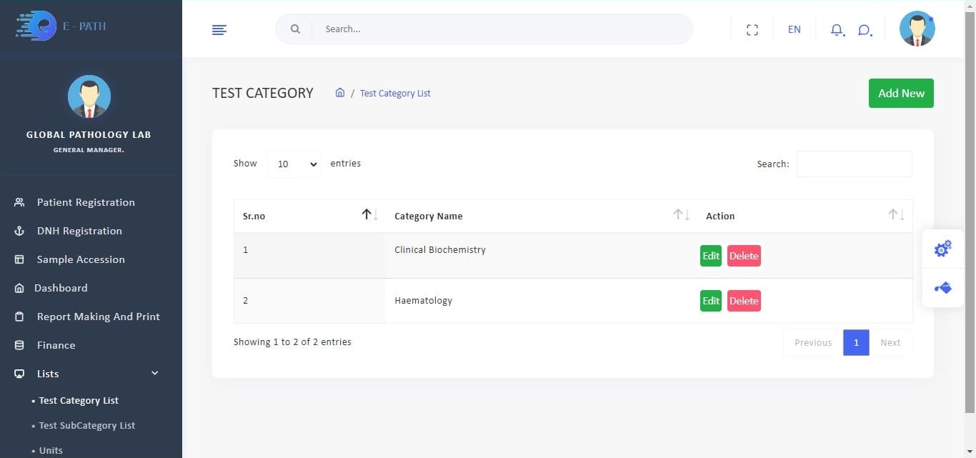 Test Category